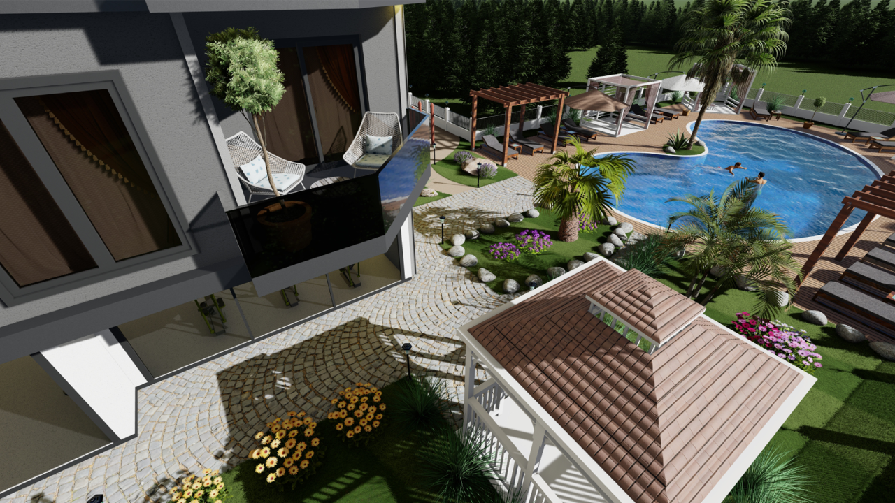 Пентхаус в Авсалларе, Турция, 120 м² - фото 11