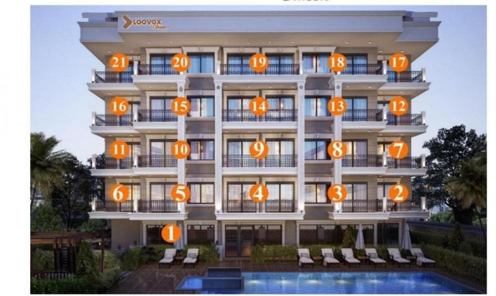 Квартира в Алании, Турция, 50 м² - фото 11