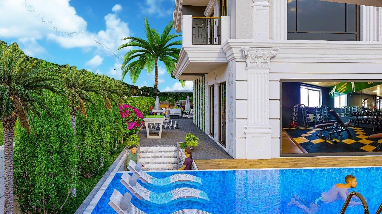 Квартира в Алании, Турция, 57 м² - фото 11