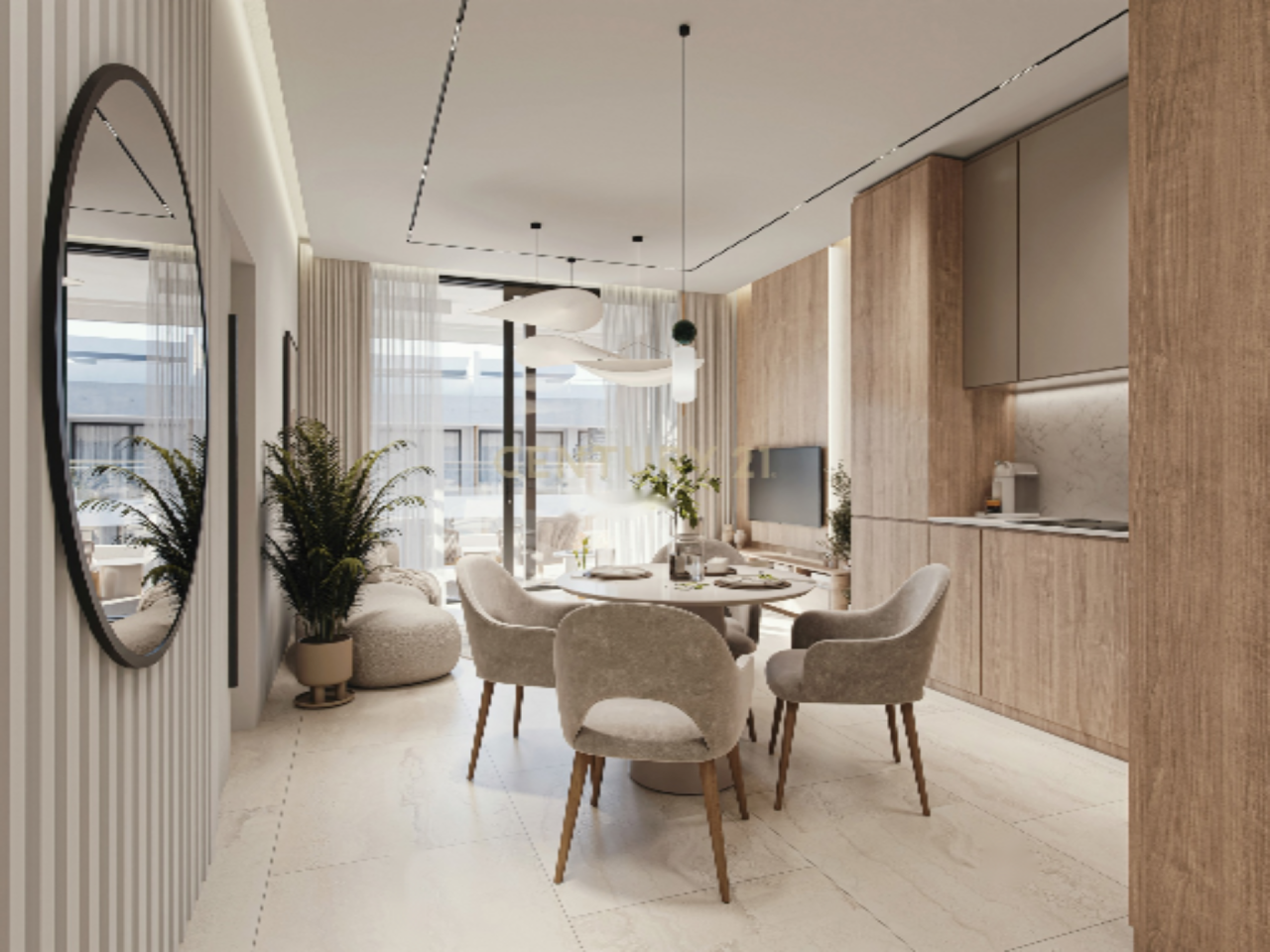 Квартира в Арадипу, Кипр, 50 м² - фото 13