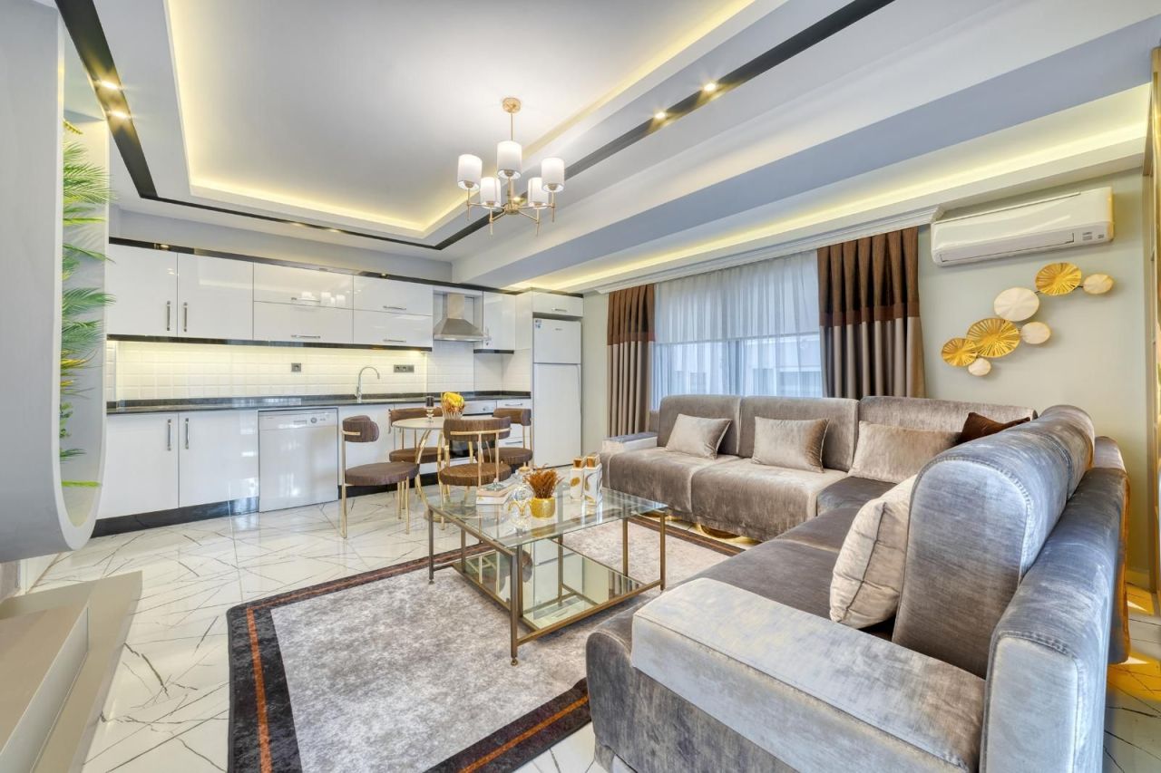 Квартира в Алании, Турция, 100 м² - фото 11