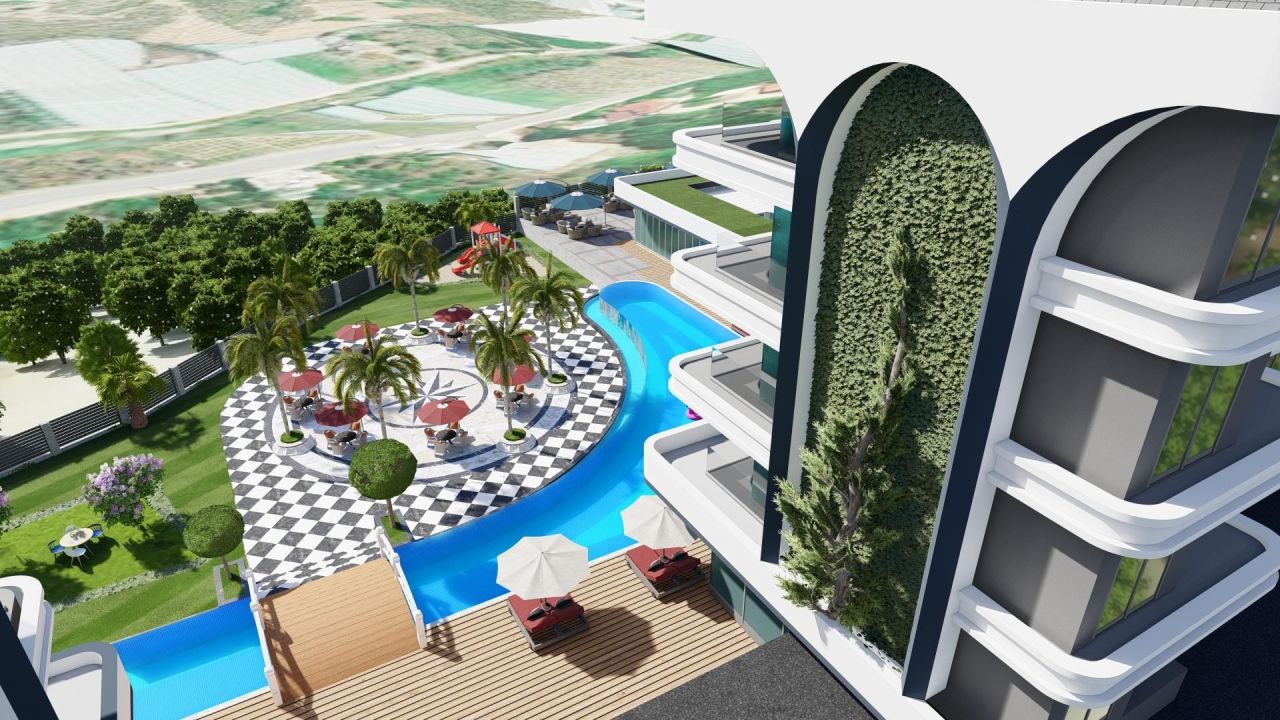 Квартира в Алании, Турция, 55 м² - фото 11