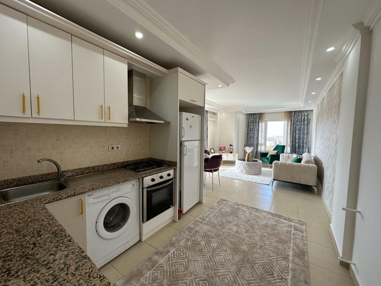 Квартира в Алании, Турция, 100 м² - фото 11