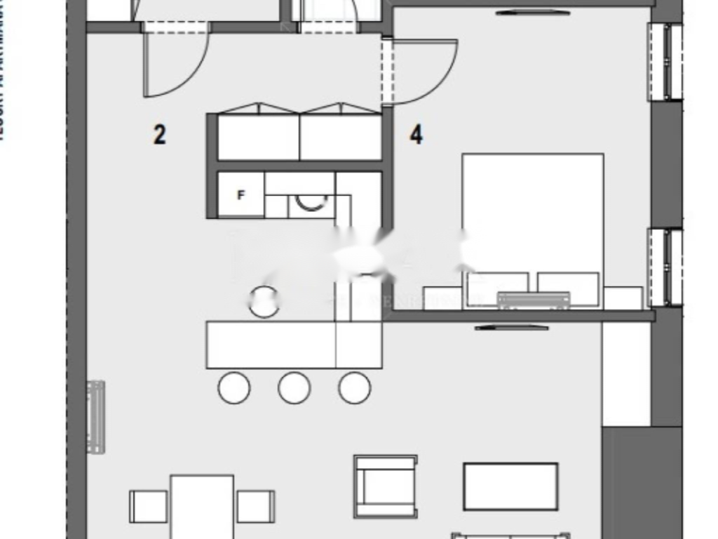 Квартира в Опатии, Хорватия, 67 м² - фото 14