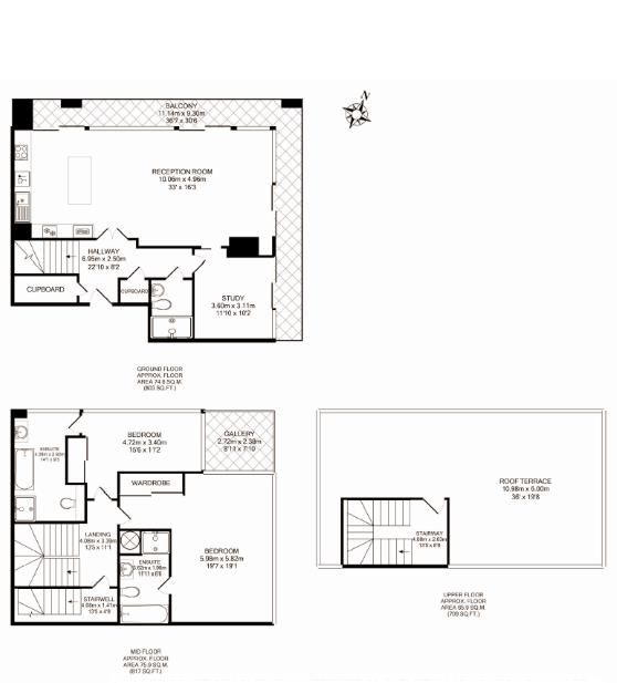 Квартира в Лондоне, Великобритания, 163 м² - фото 14