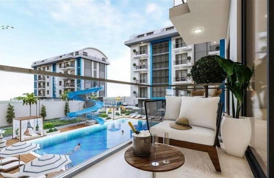 Квартира в Алании, Турция, 50 м² - фото 11