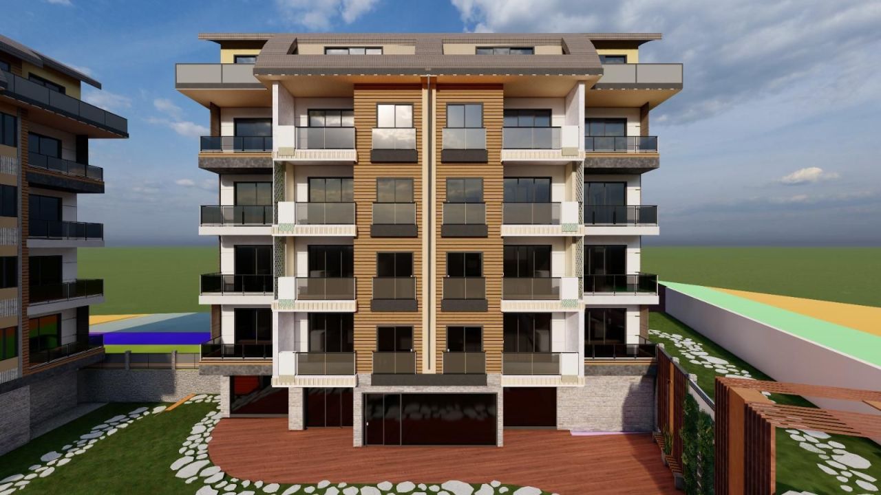 Квартира в Алании, Турция, 55 м² - фото 11