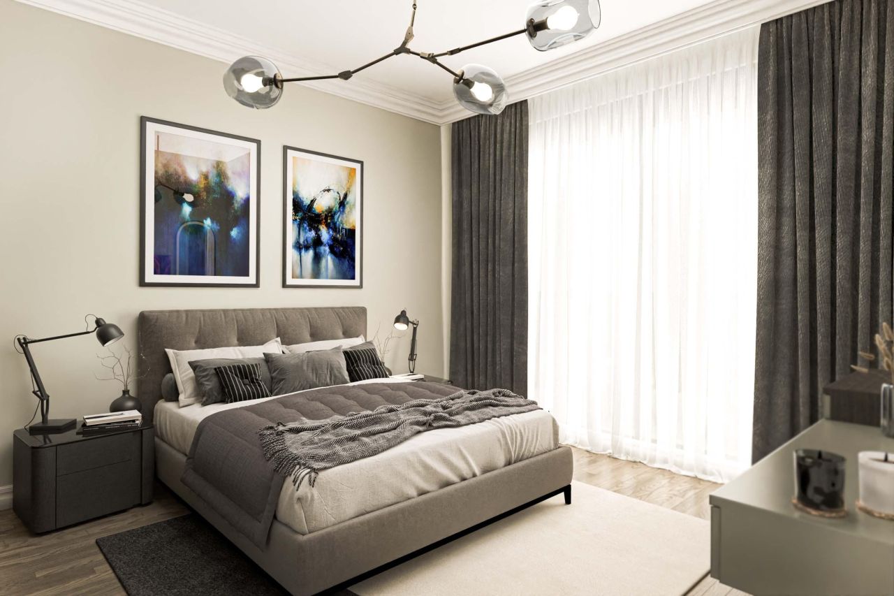 Квартира в Алании, Турция, 49 м² - фото 11