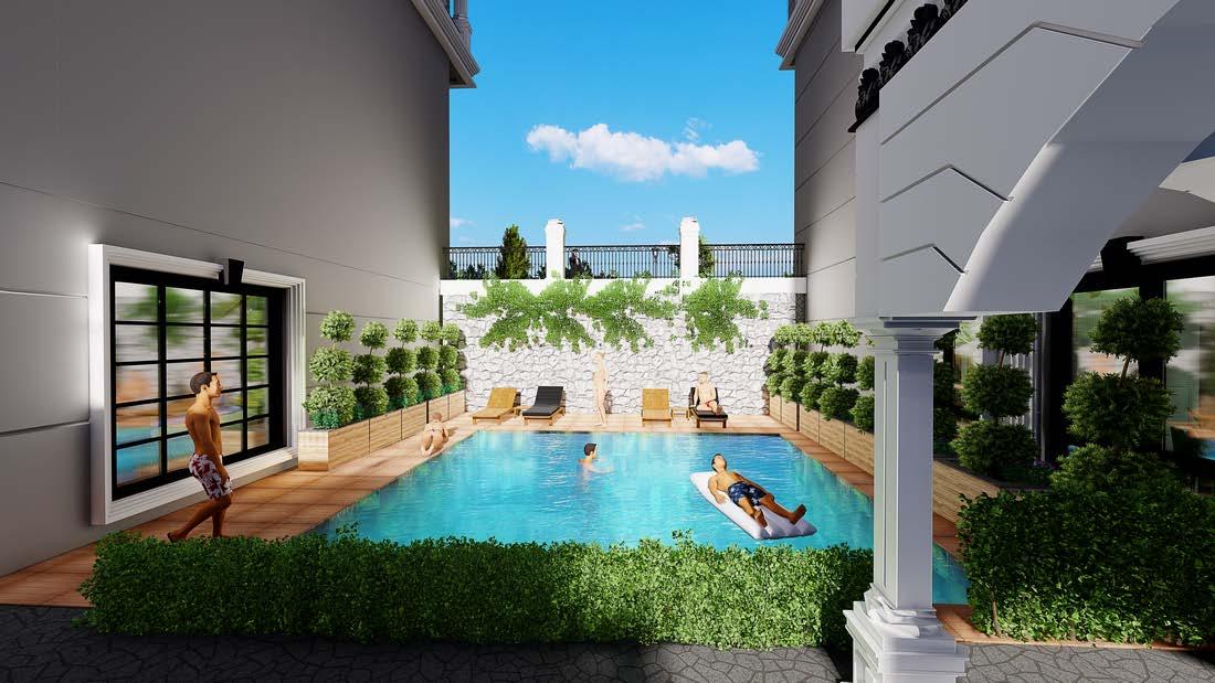 Квартира в Алании, Турция, 50 м² - фото 11