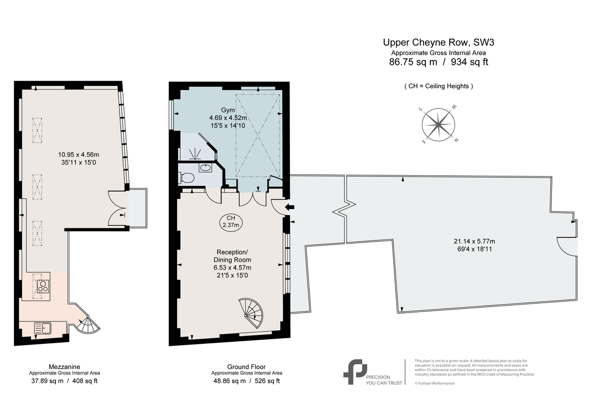 Квартира в Лондоне, Великобритания, 87 м² - фото 19