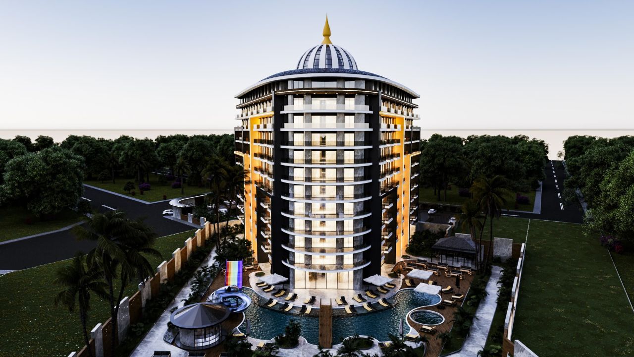 Квартира в Алании, Турция, 60 м² - фото 11