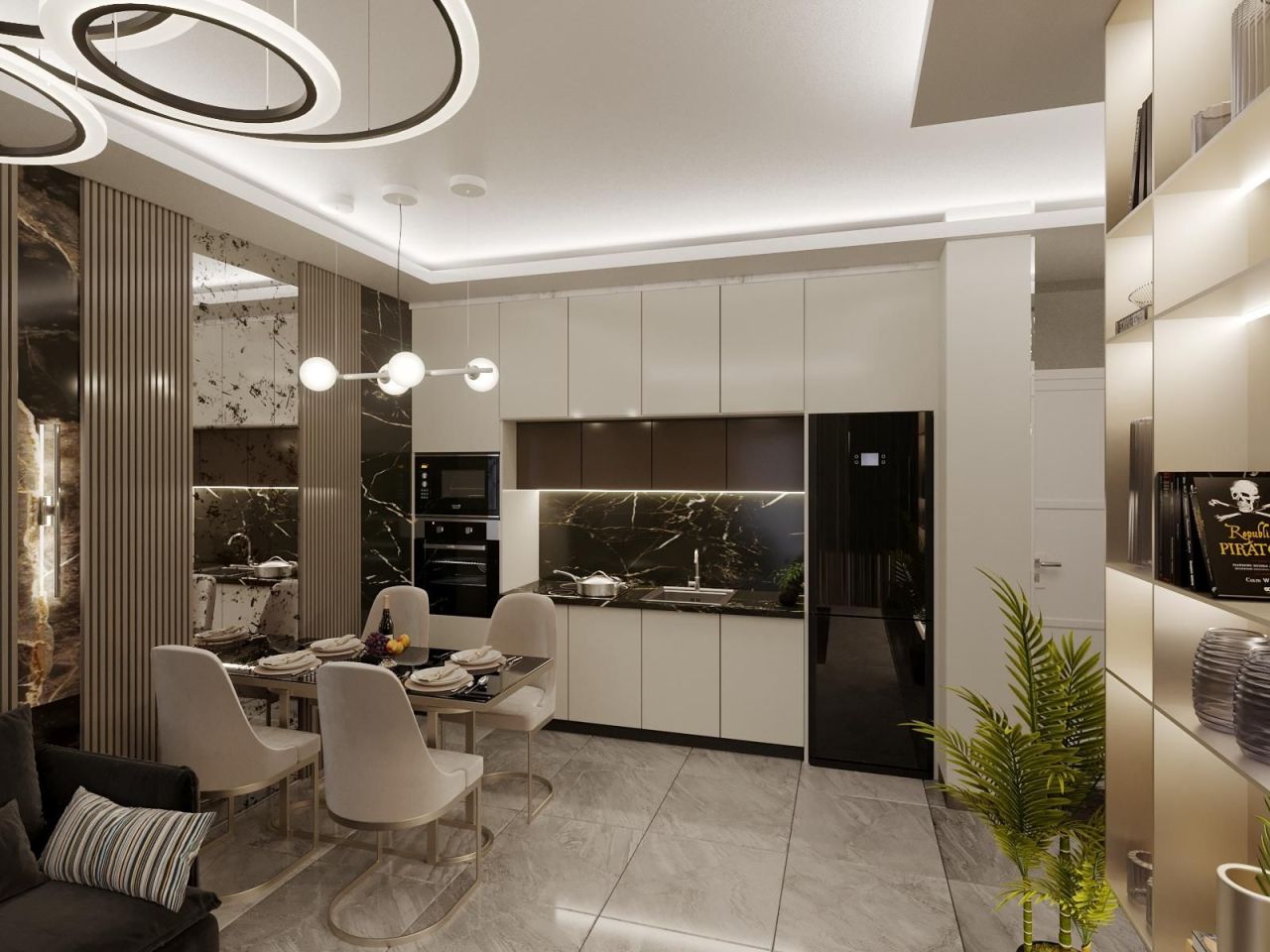 Квартира в Алании, Турция, 50 м² - фото 11