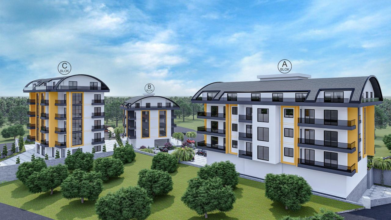 Квартира в Алании, Турция, 57 м² - фото 12