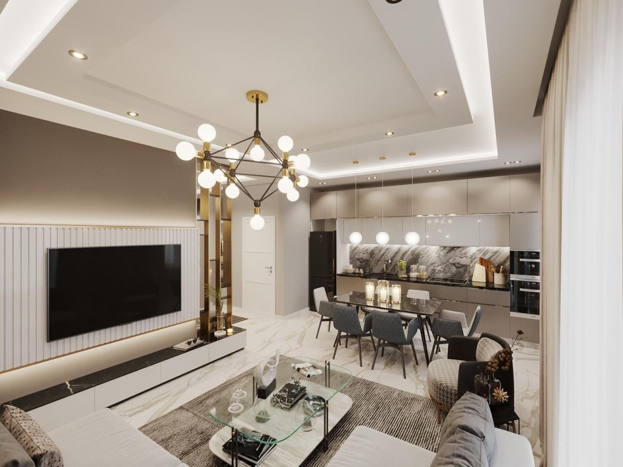 Пентхаус в Алании, Турция, 90 м² - фото 12