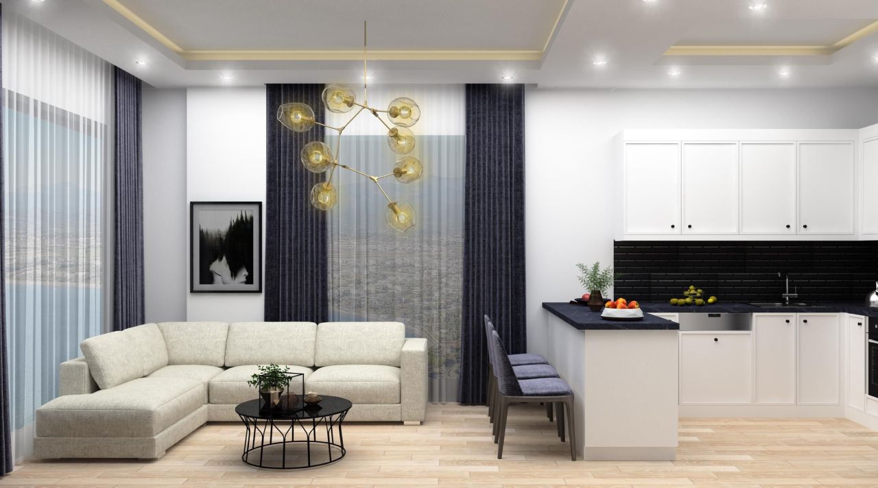 Квартира в Алании, Турция, 46 м² - фото 12