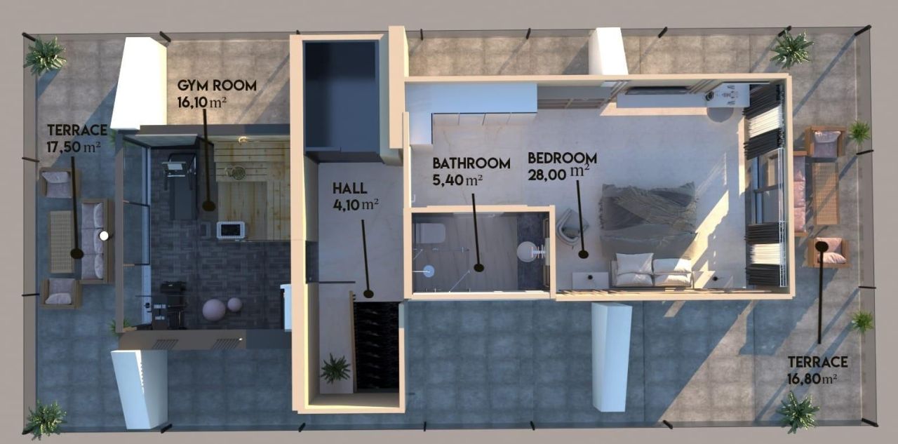 Вилла в Алании, Турция, 440 м² - фото 12