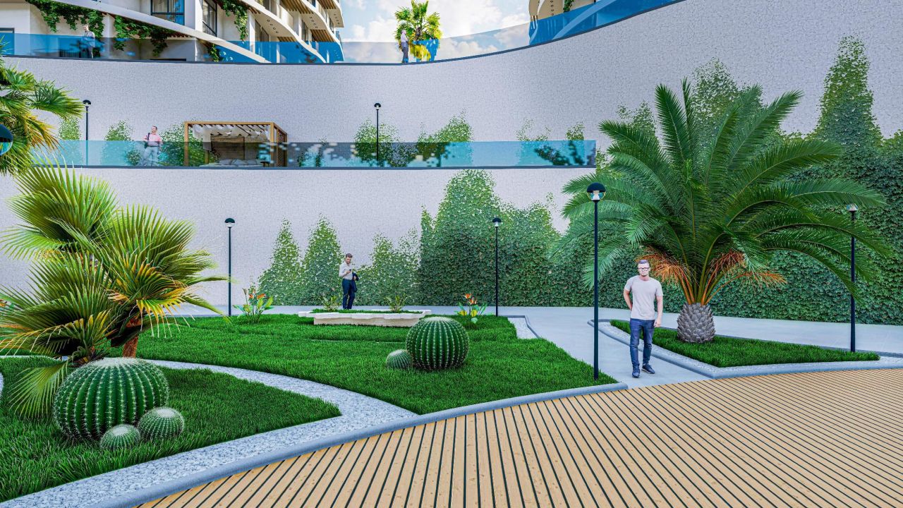 Квартира в Алании, Турция, 52 м² - фото 12