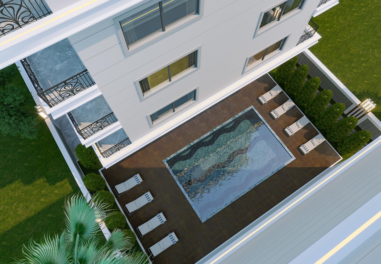 Квартира в Алании, Турция, 55 м² - фото 12