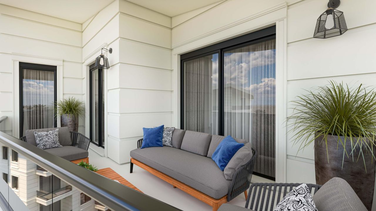 Квартира в Алании, Турция, 100 м² - фото 12