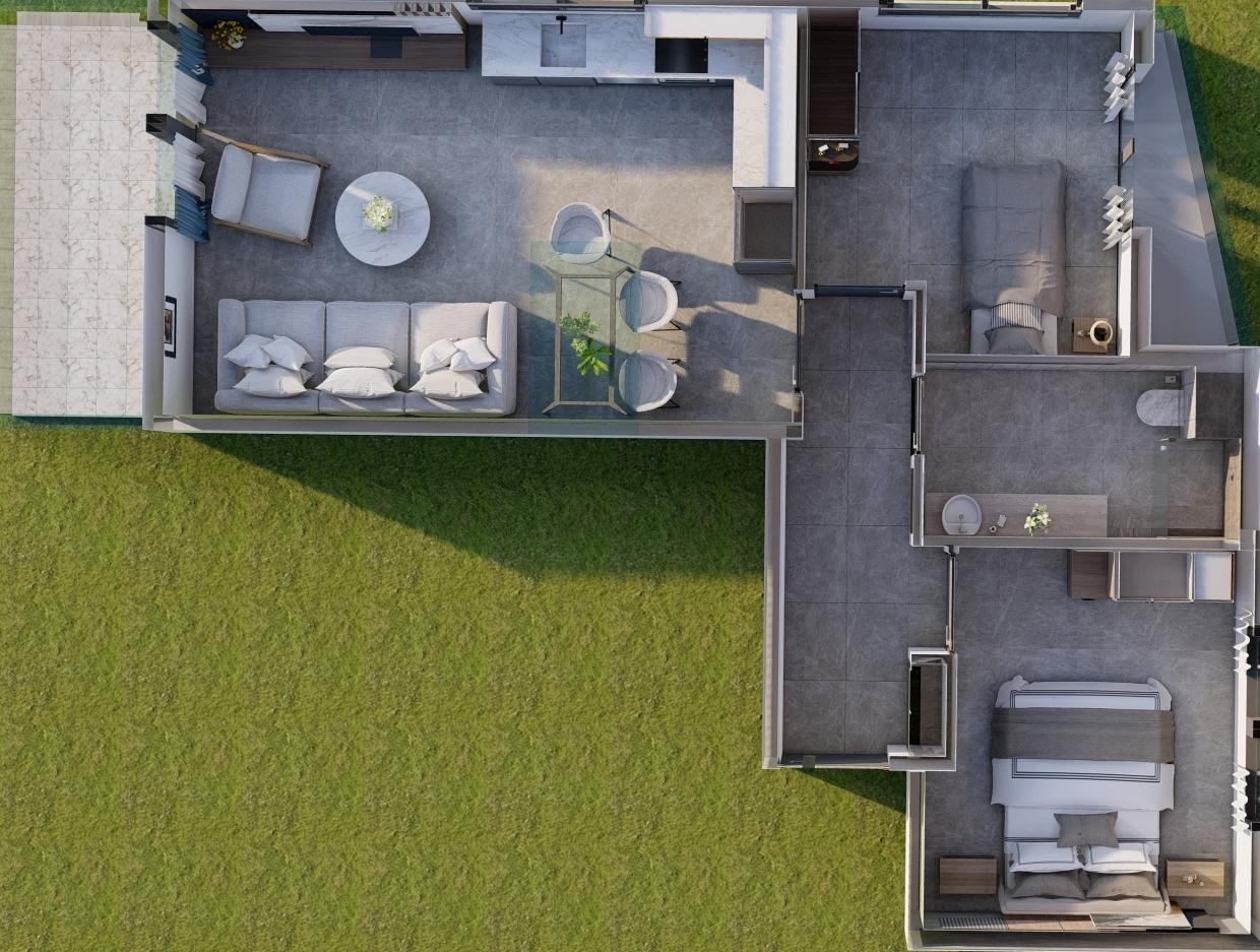 Квартира в Алании, Турция, 78 м² - фото 12