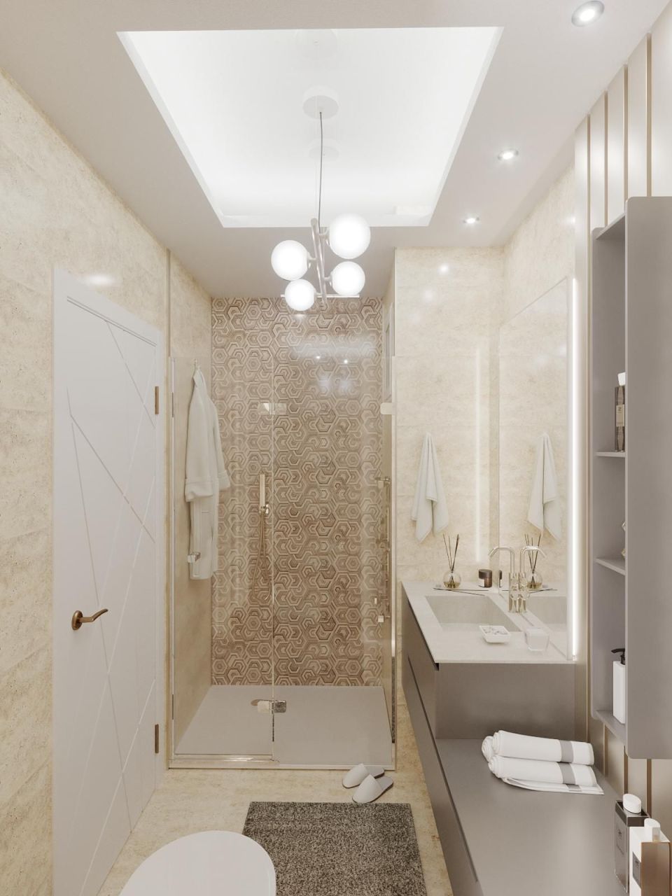 Квартира в Алании, Турция, 48 м² - фото 12