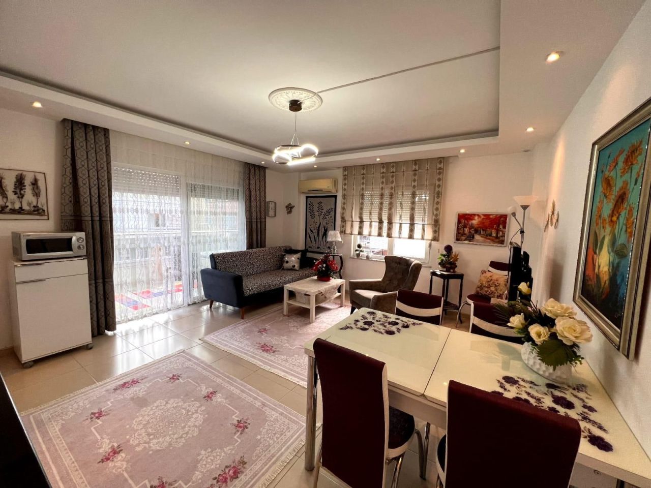 Квартира в Алании, Турция, 50 м² - фото 12