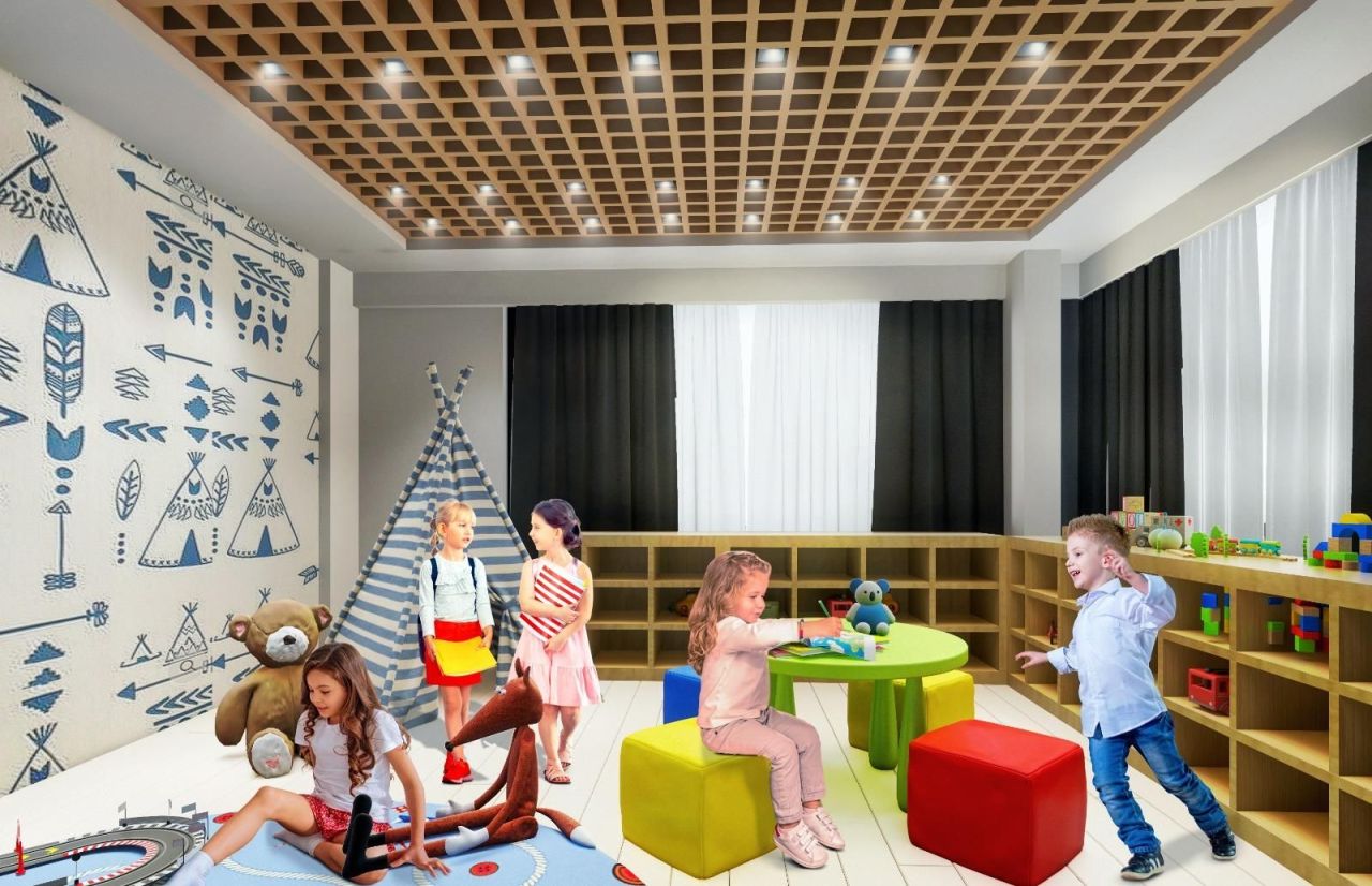 Квартира в Алании, Турция, 45 м² - фото 12