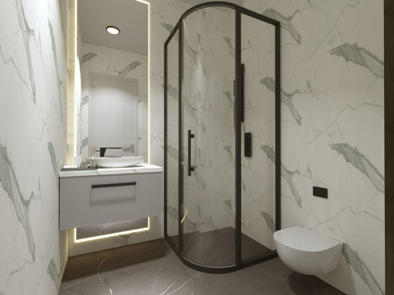 Квартира в Алании, Турция, 43 м² - фото 12