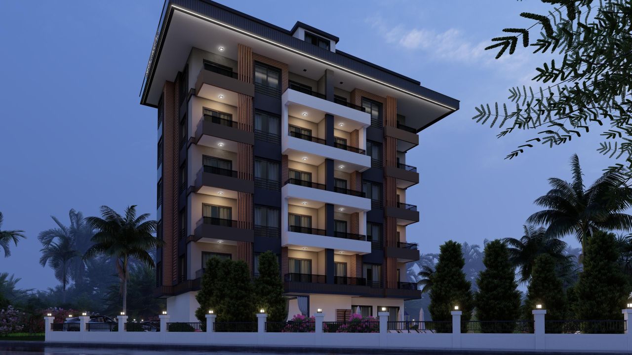 Квартира в Авсалларе, Турция, 82 м² - фото 12