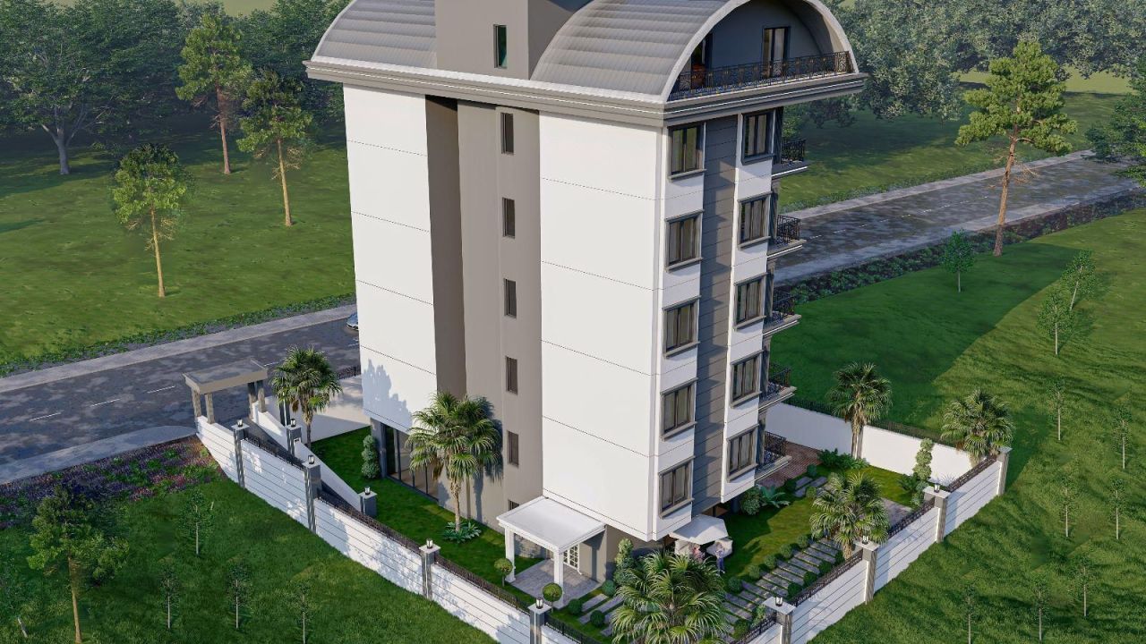 Квартира в Авсалларе, Турция, 44 м² - фото 12