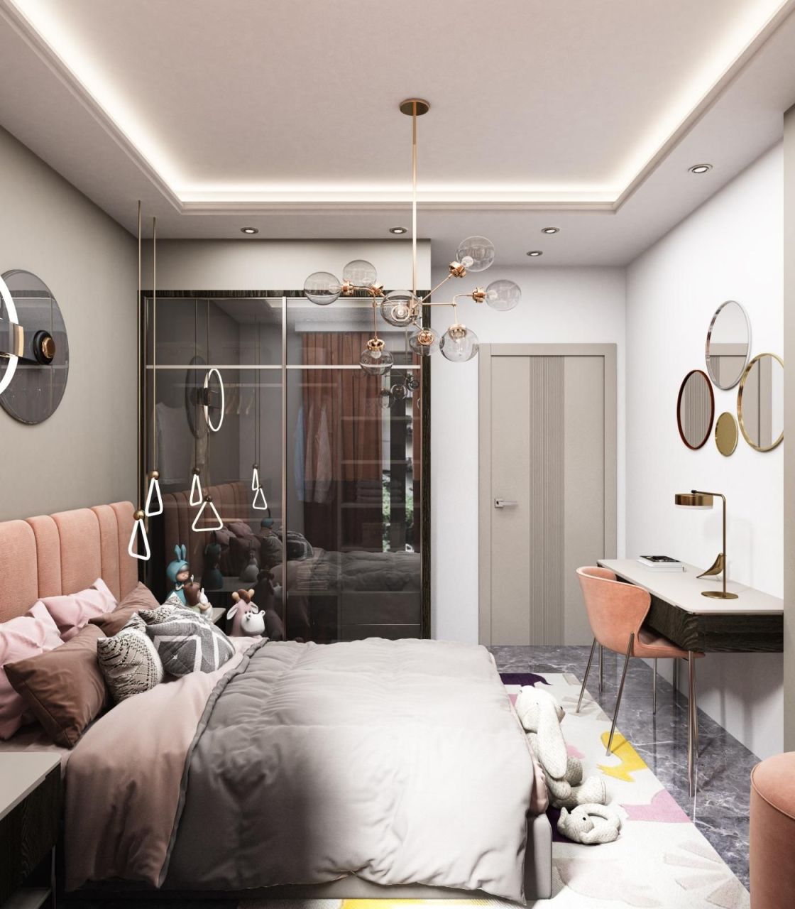 Квартира в Алании, Турция, 61 м² - фото 13