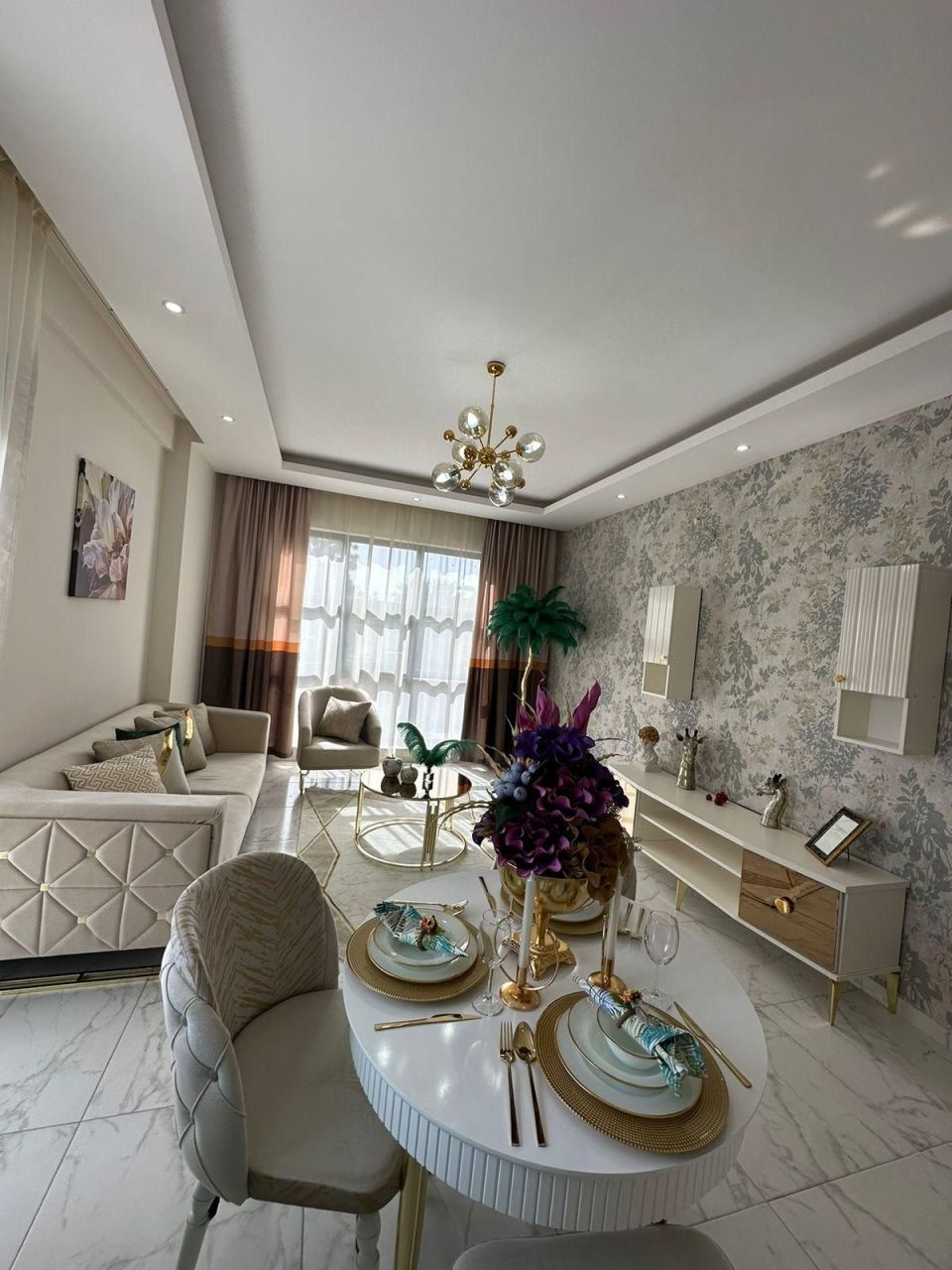 Квартира в Алании, Турция, 58 м² - фото 13