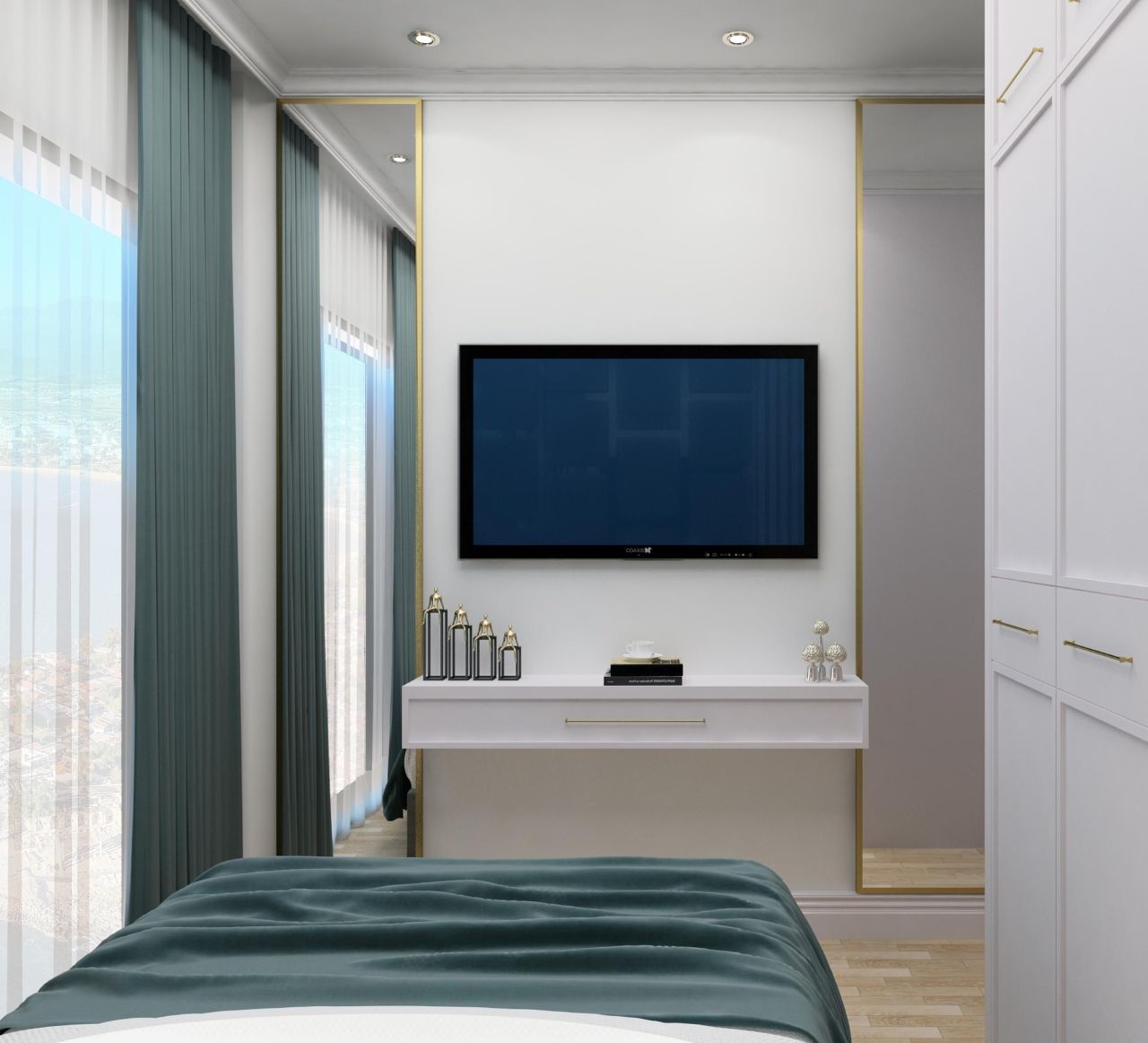 Квартира в Алании, Турция, 46 м² - фото 13