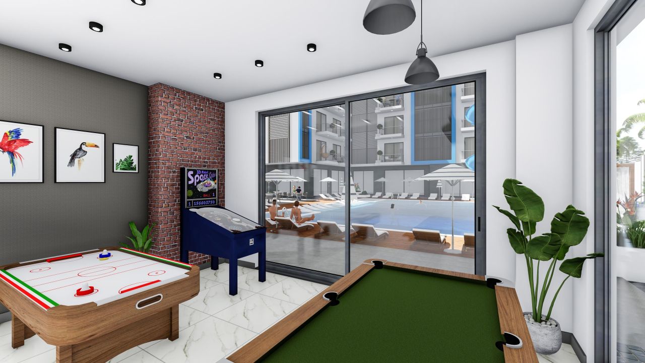 Квартира в Алании, Турция, 45 м² - фото 13