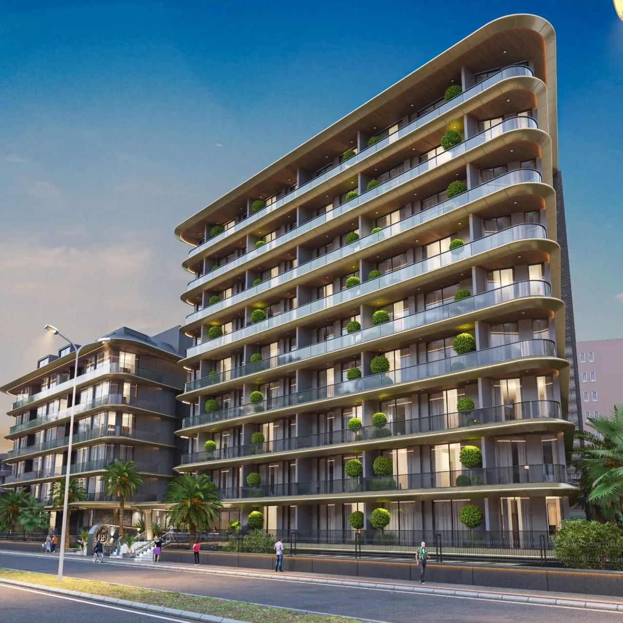 Квартира в Алании, Турция, 50 м² - фото 13