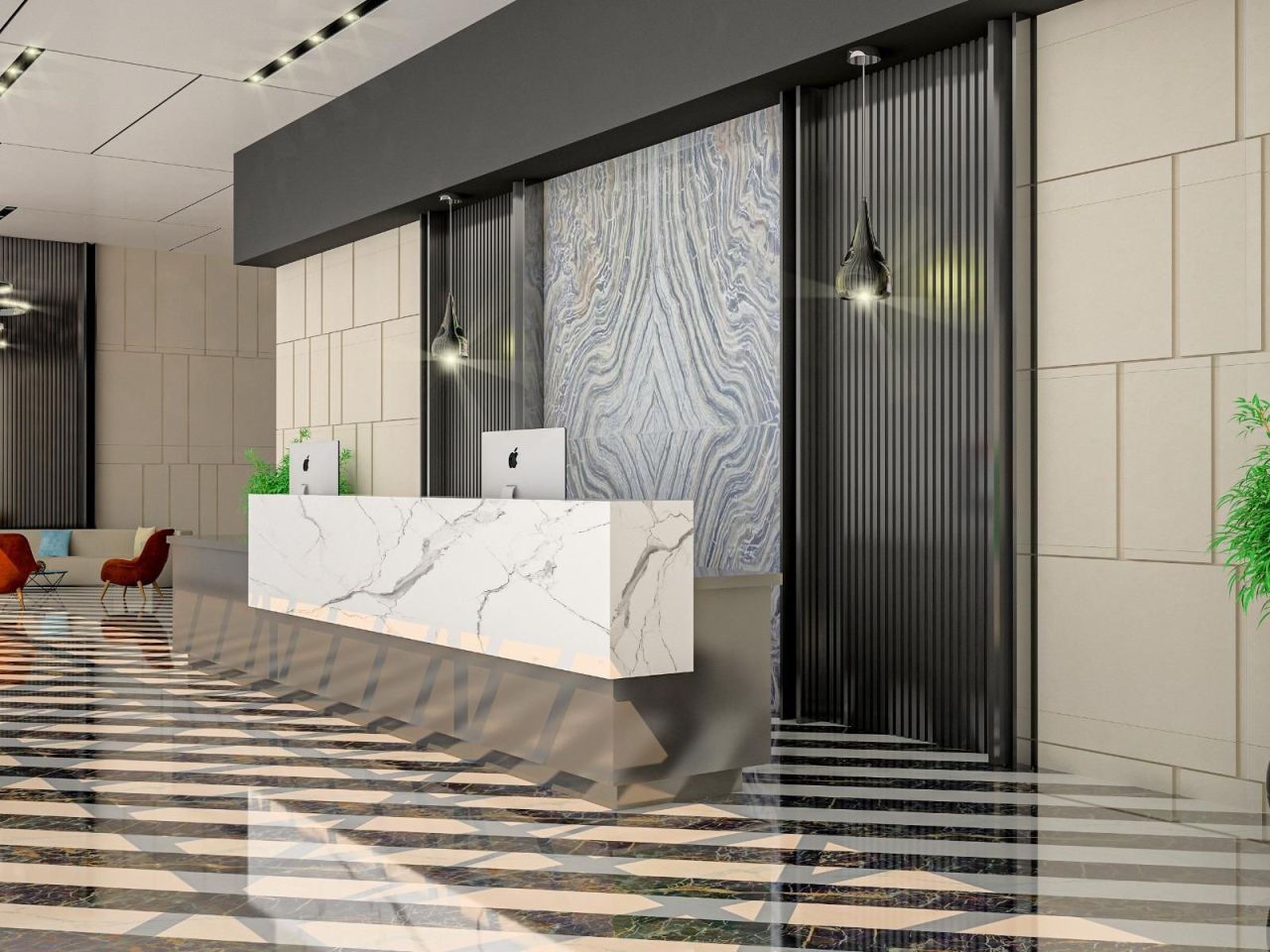 Квартира в Алании, Турция, 50 м² - фото 14