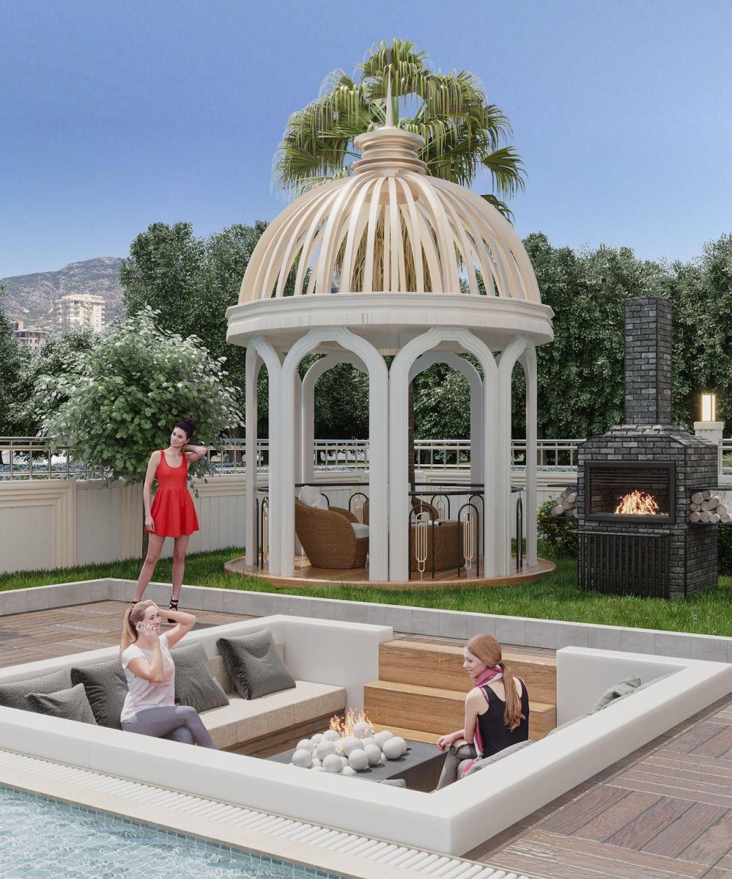 Квартира в Алании, Турция, 56 м² - фото 14