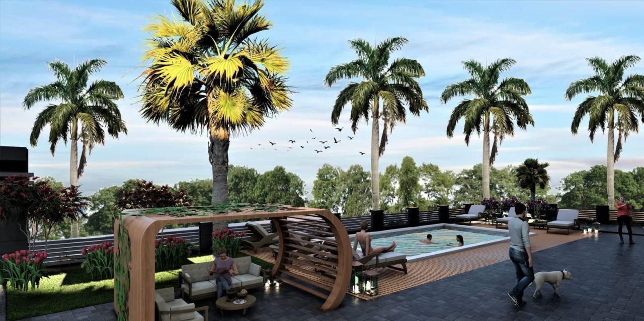 Квартира в Алании, Турция, 50 м² - фото 14