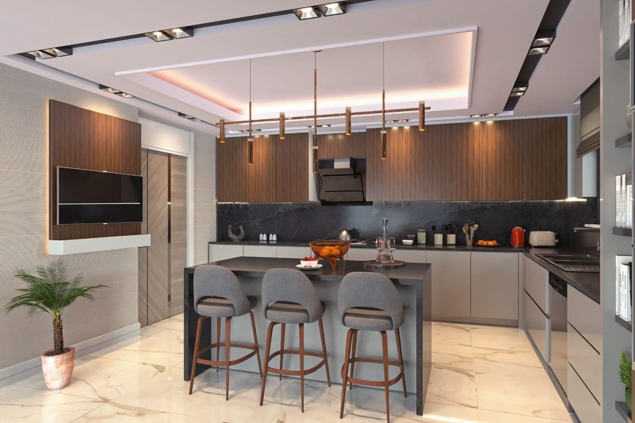 Квартира в Авсалларе, Турция, 50 м² - фото 14