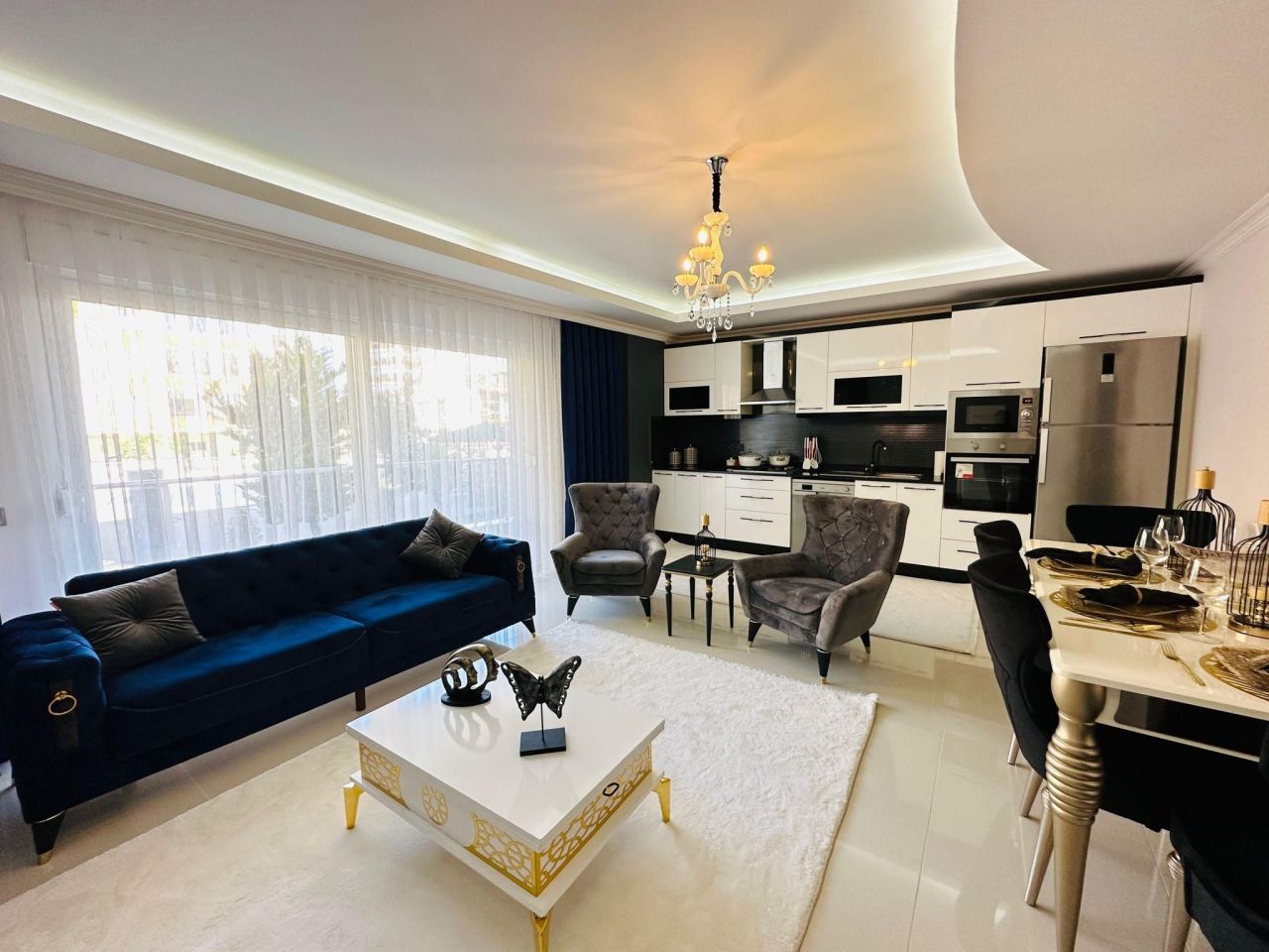 Квартира в Алании, Турция, 120 м² - фото 14