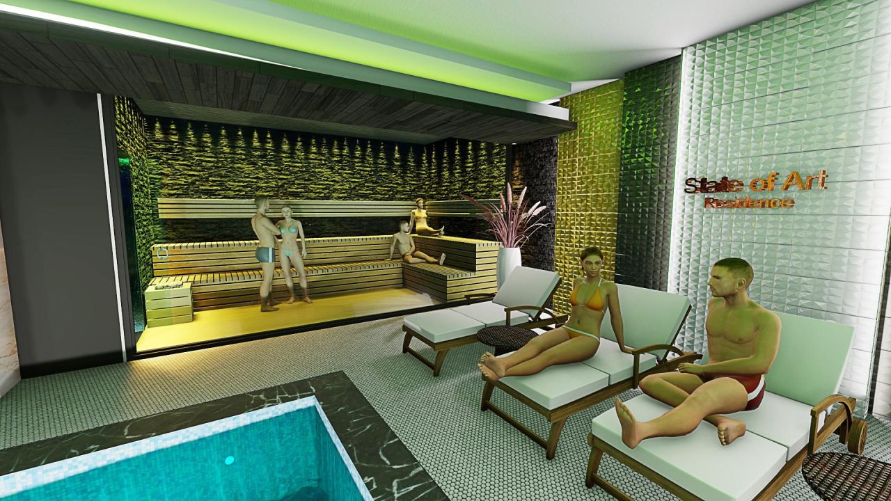 Квартира в Алании, Турция, 55 м² - фото 14