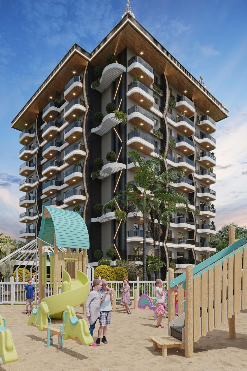 Квартира в Авсалларе, Турция, 58 м² - фото 14