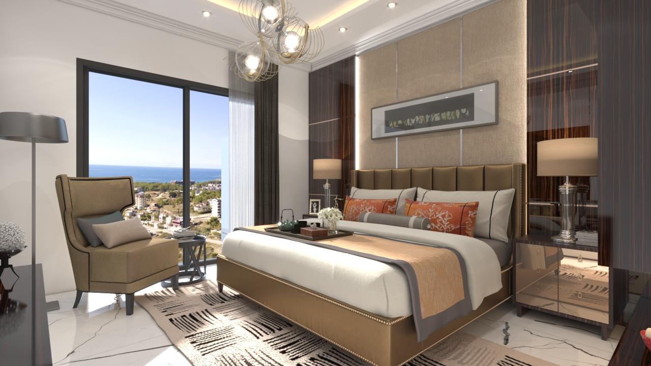 Квартира в Авсалларе, Турция, 56 м² - фото 14