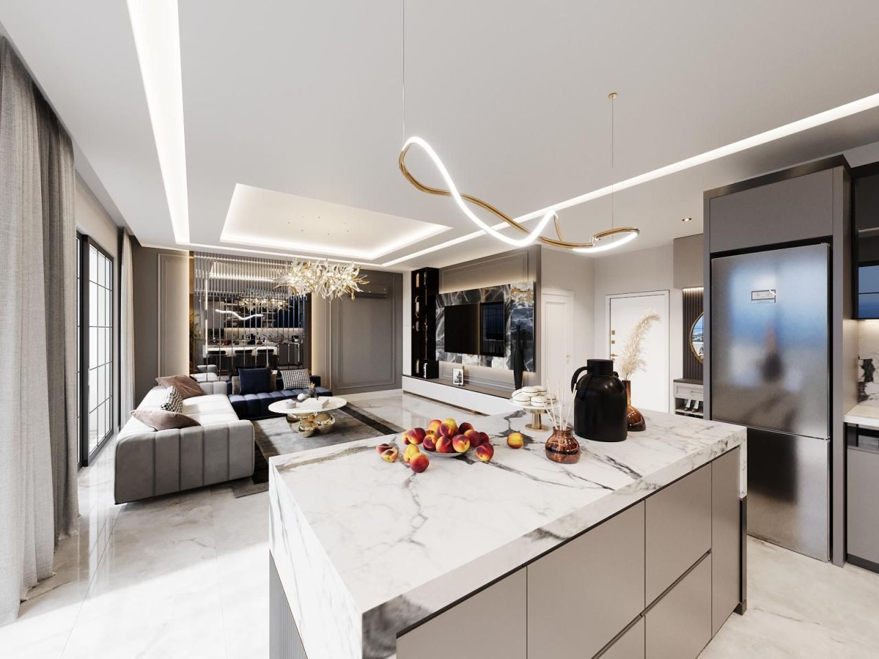 Пентхаус в Инжекуме, Турция, 155 м² - фото 14