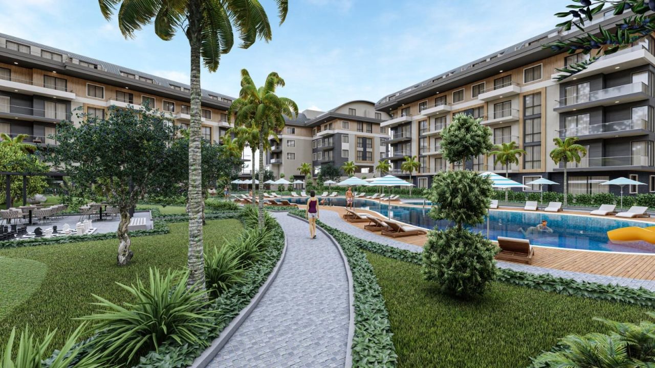 Квартира в Алании, Турция, 55 м² - фото 15