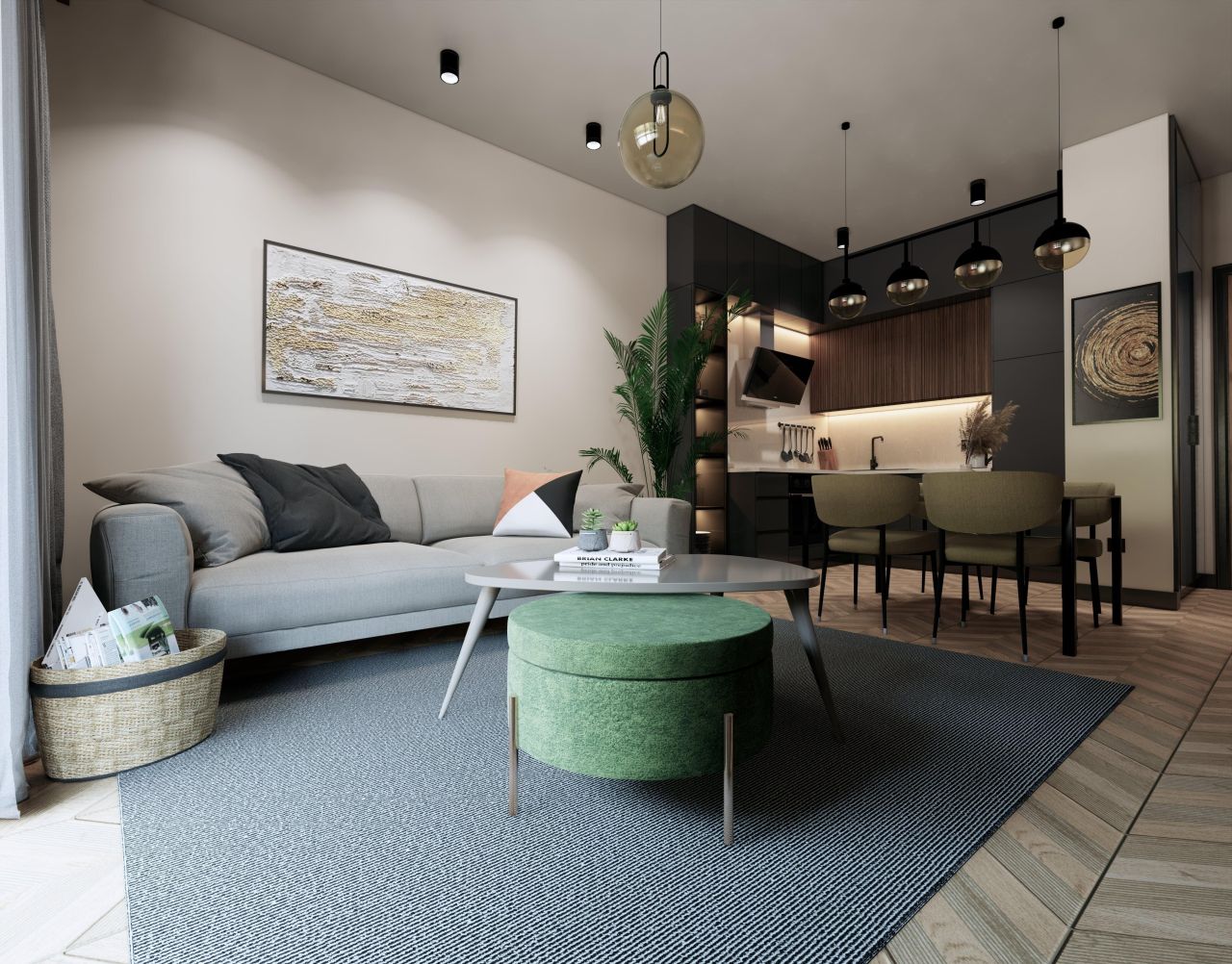 Квартира в Алании, Турция, 46 м² - фото 15