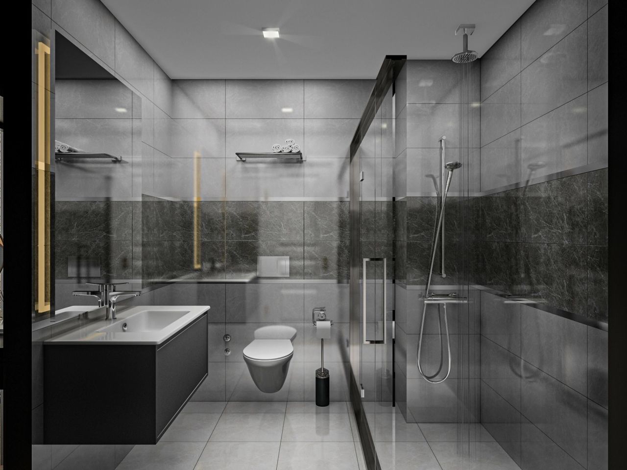 Квартира в Алании, Турция, 55 м² - фото 15