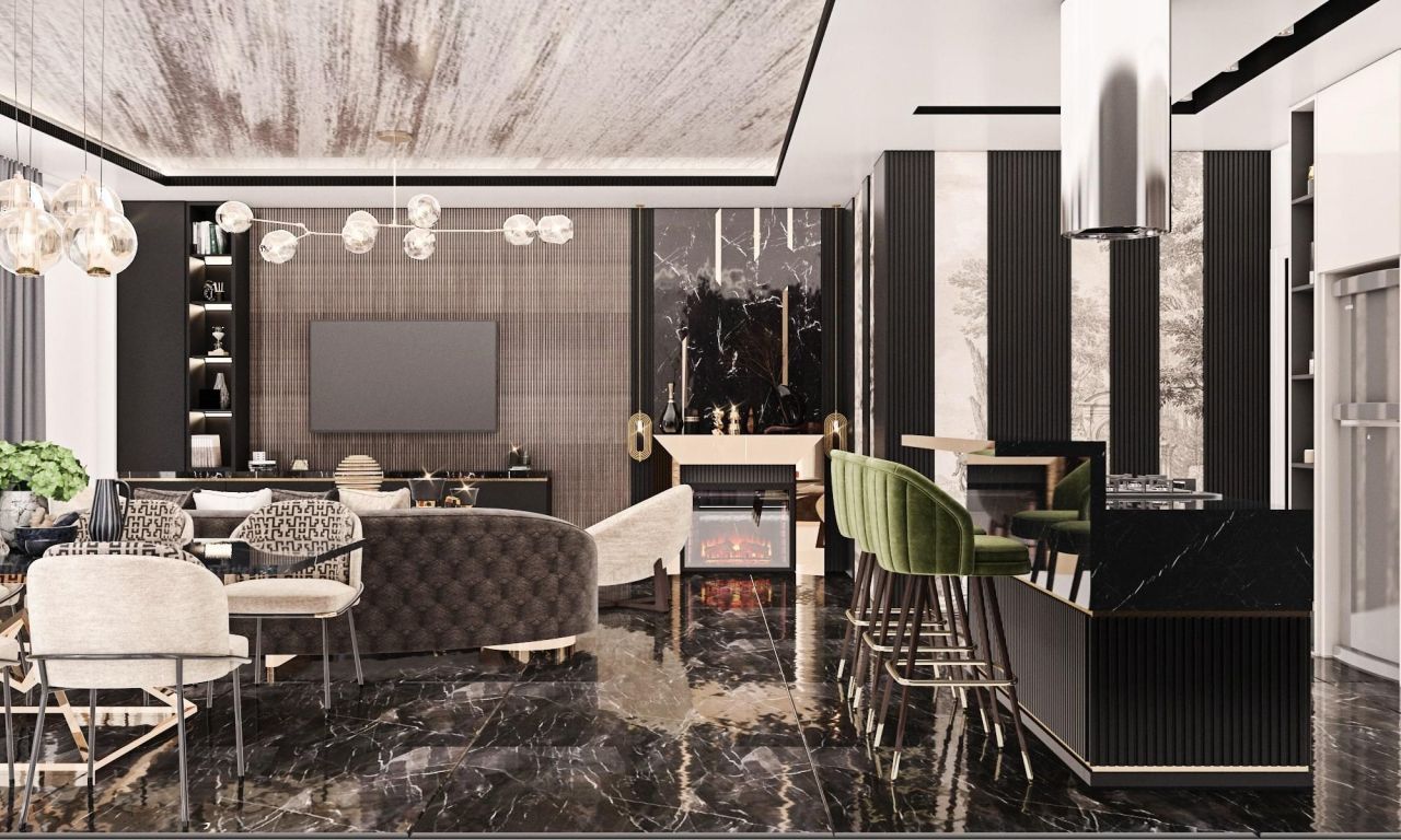 Вилла в Алании, Турция, 620 м² - фото 15