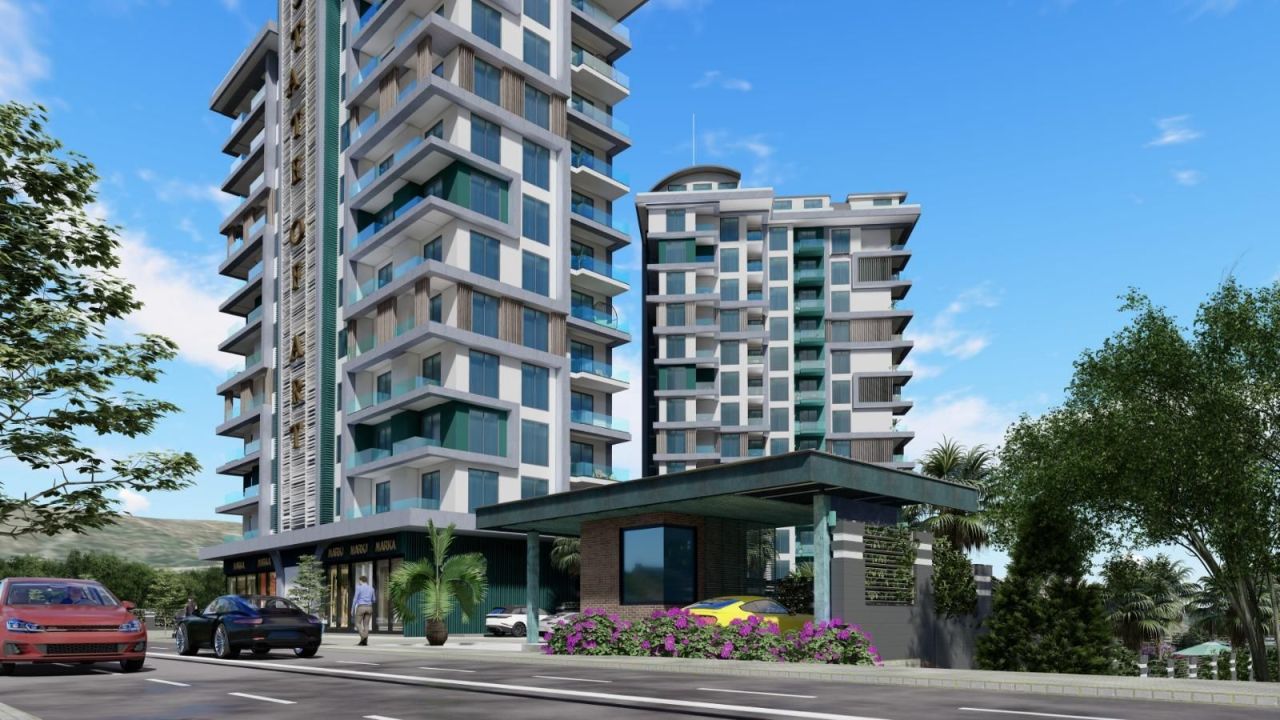 Квартира в Алании, Турция, 50 м² - фото 15