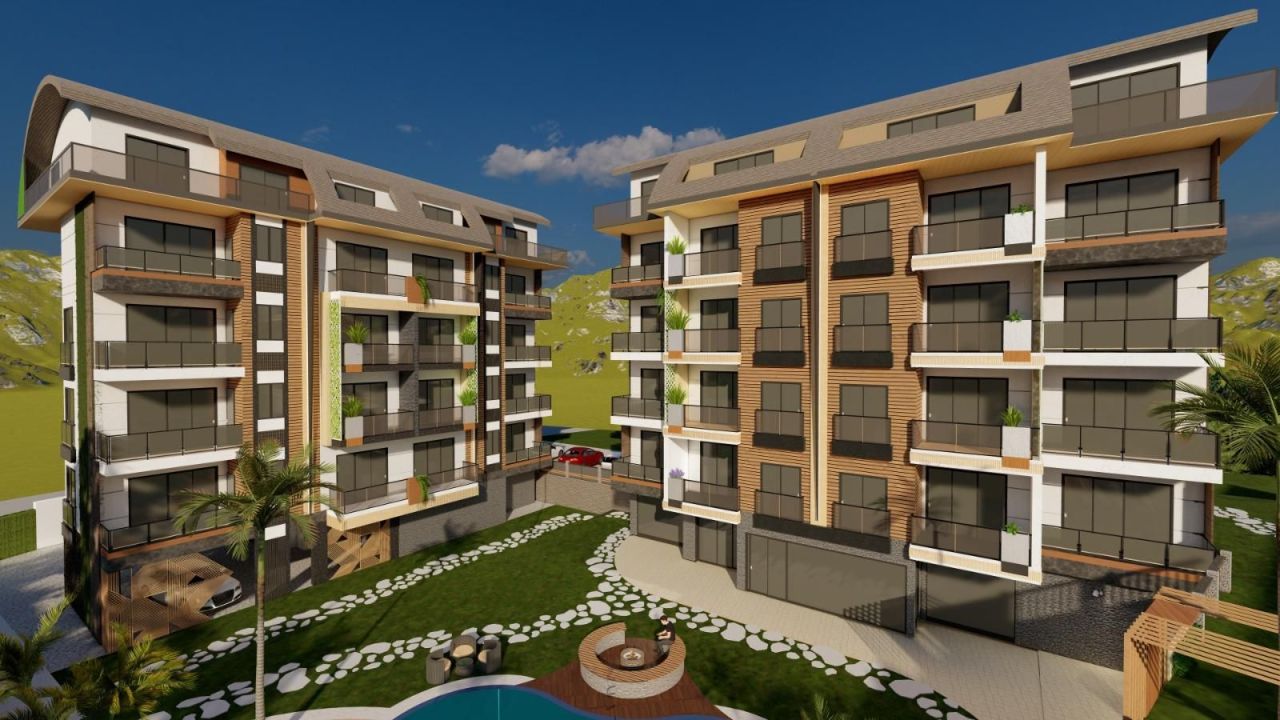 Квартира в Алании, Турция, 55 м² - фото 15